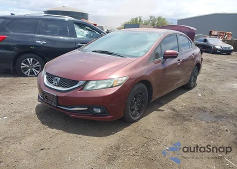 2014 Honda Civic Lx from USA, damaged, VIN 19XFB2F50EE008312